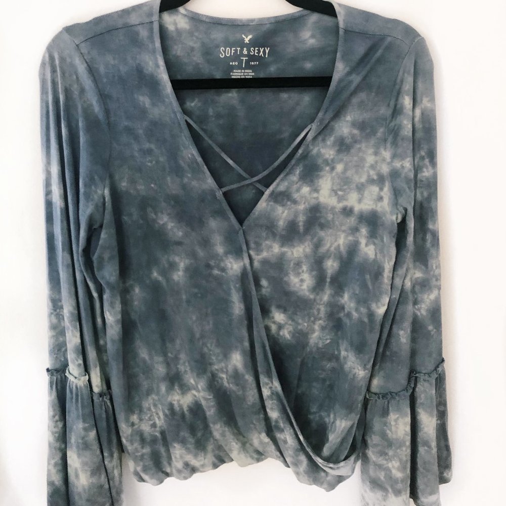 American Eagle Soft & Sexy Tie Dye Shirt